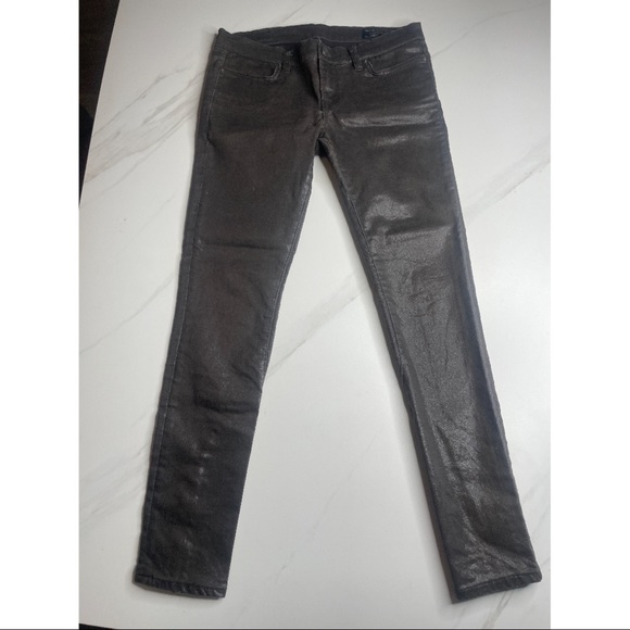 Allsaints Jacks Place coated jeans size 29 - Picture 1 of 5
